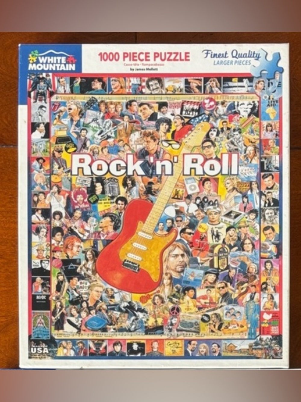 White Mountain Rock 'n Roll Puzzle‎